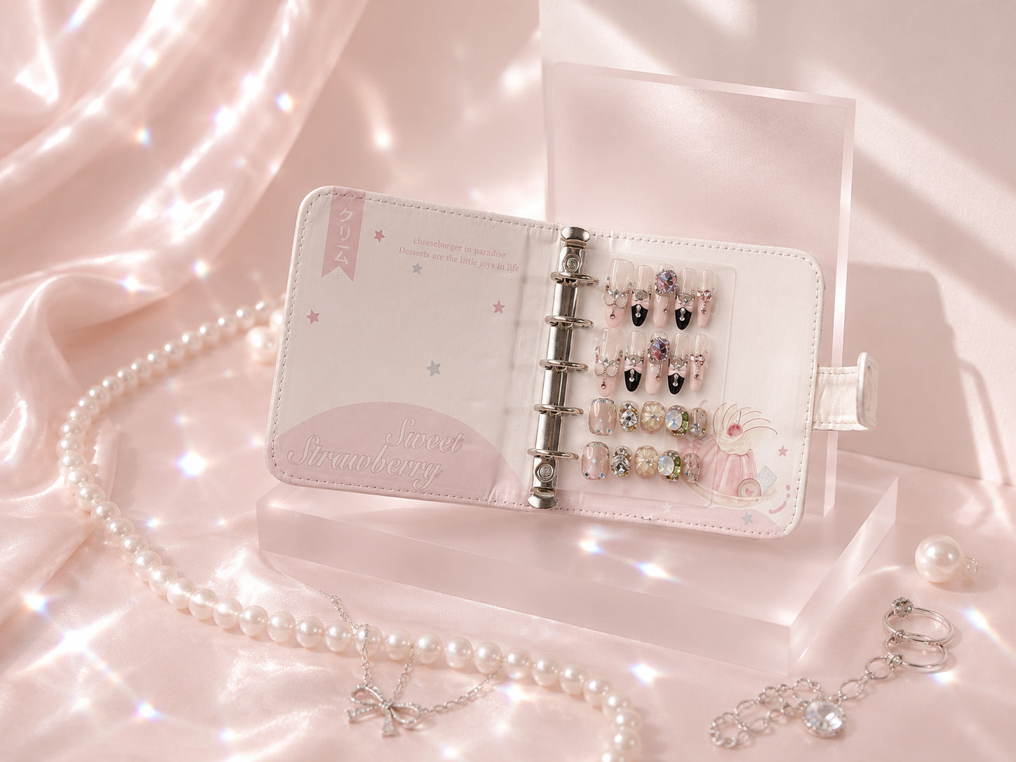 Strawberry Dessert Binder