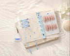 Ice Snow Clear PVC Mini Binder
