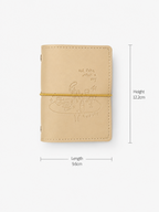 Cream Coffee Emboss Binder