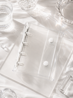 Pure White Snap Mini Binder