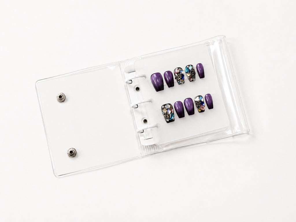 Pure White Snap Mini Binder