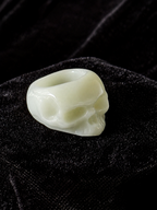 Skull Jade Ring