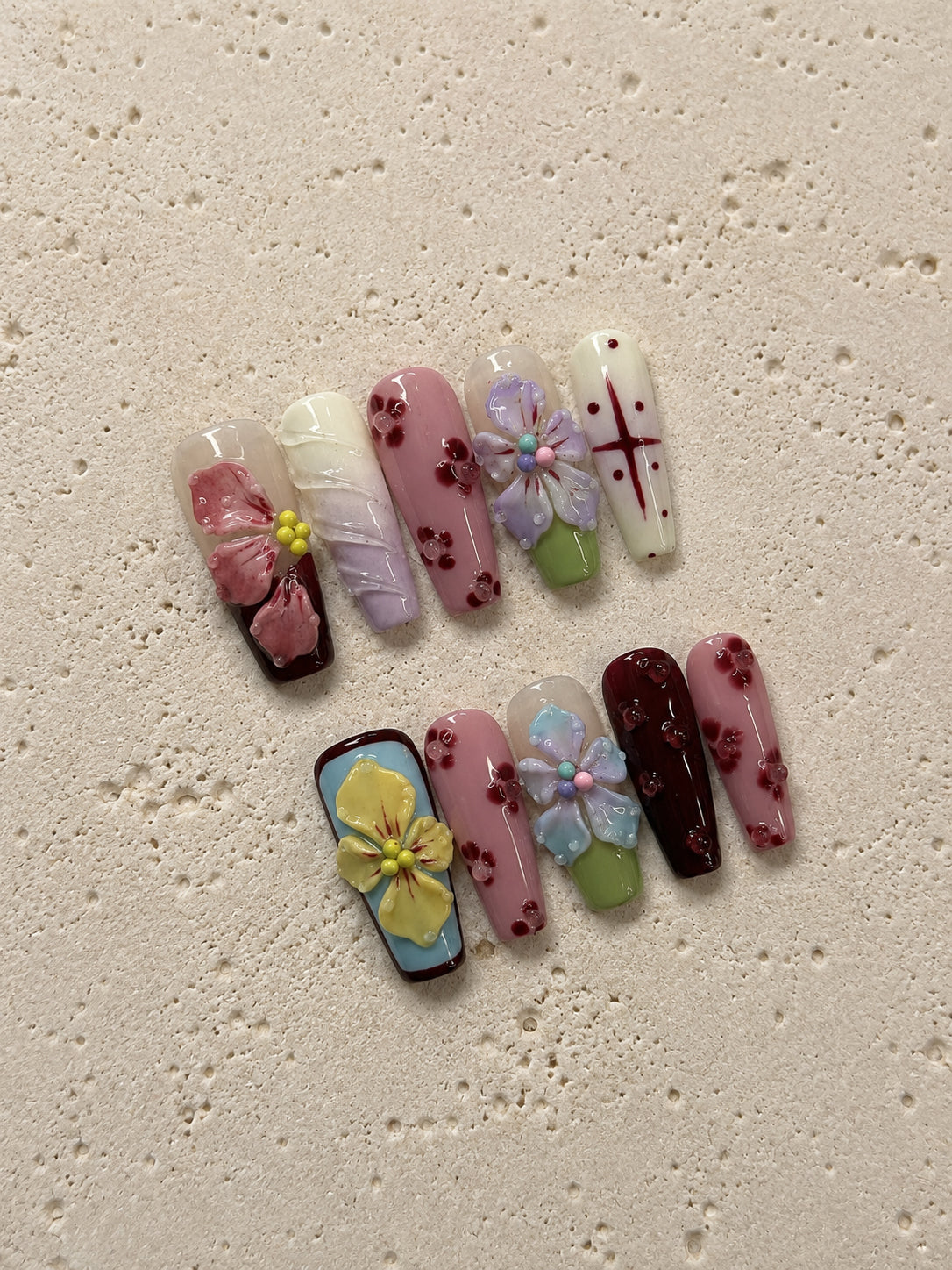 Pastel Ink Floral