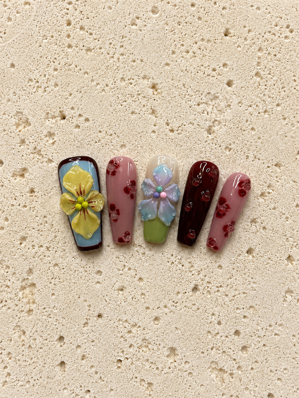 Pastel Ink Floral