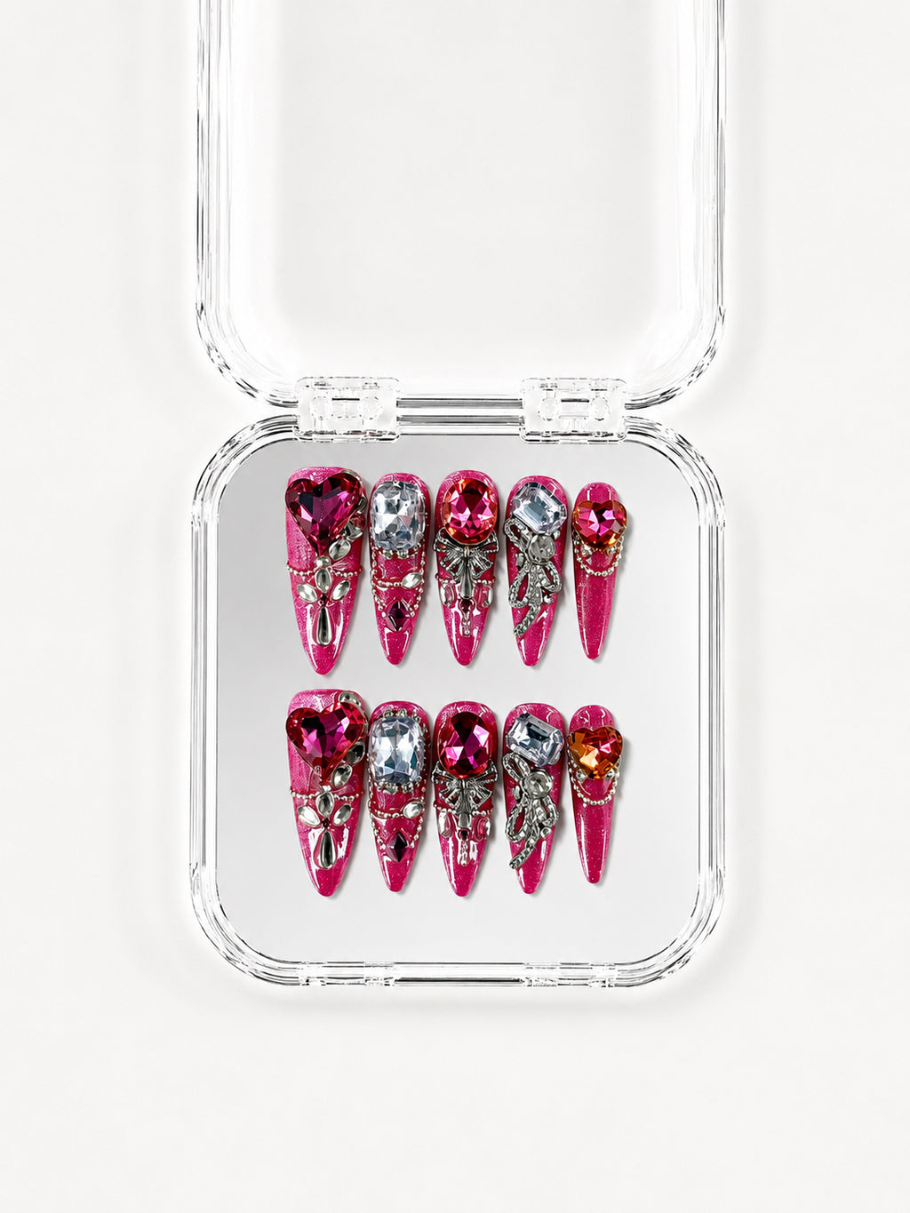 Hot Pink Heart Punk