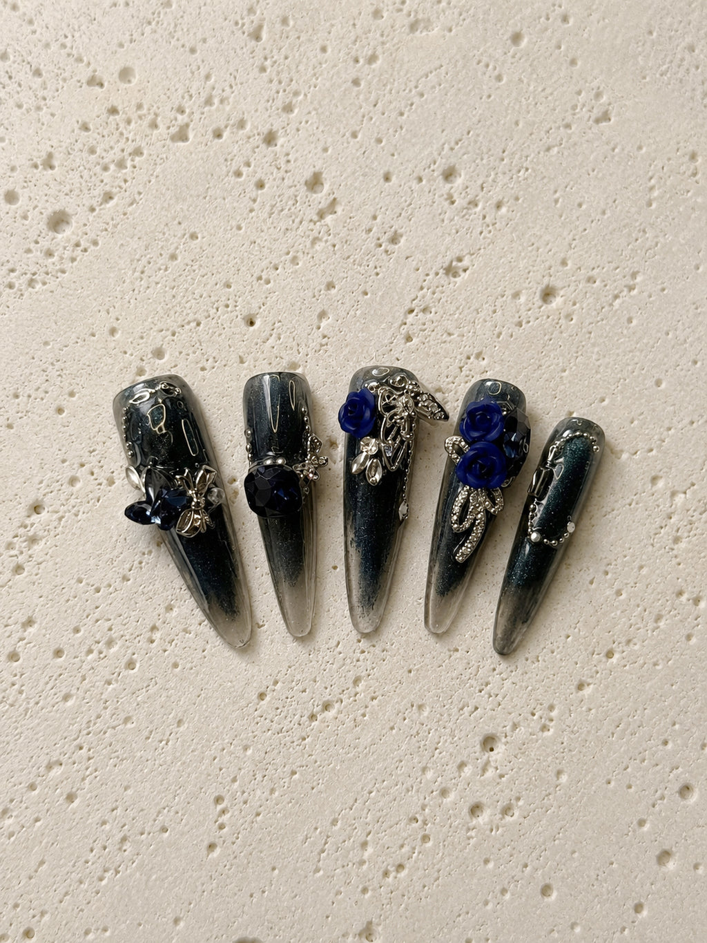 Midnight Blue Rose