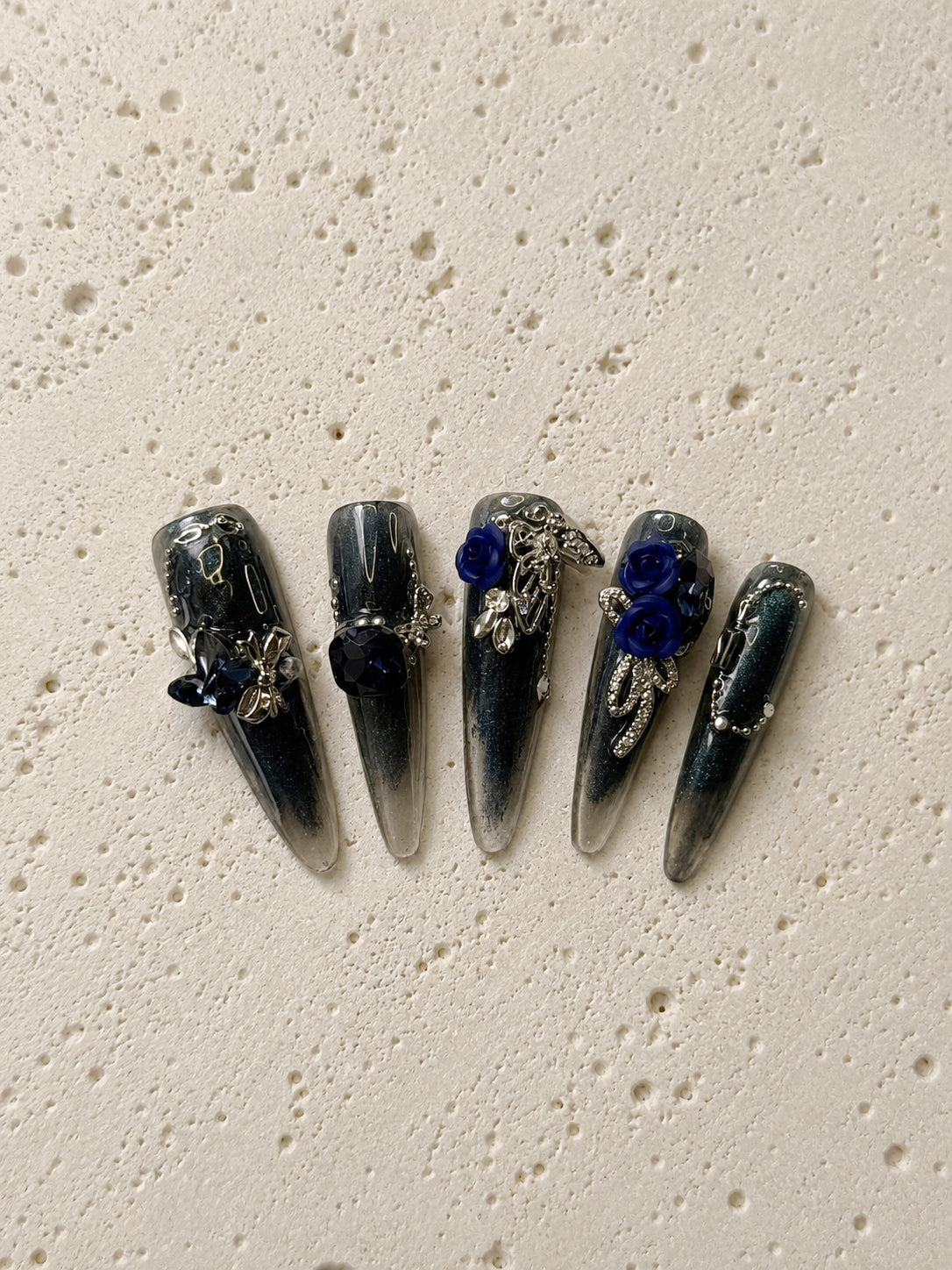 Midnight Blue Rose