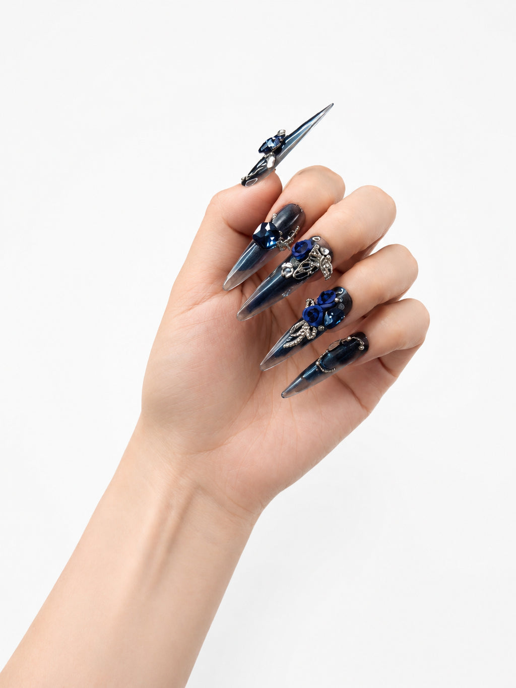 Midnight Blue Rose