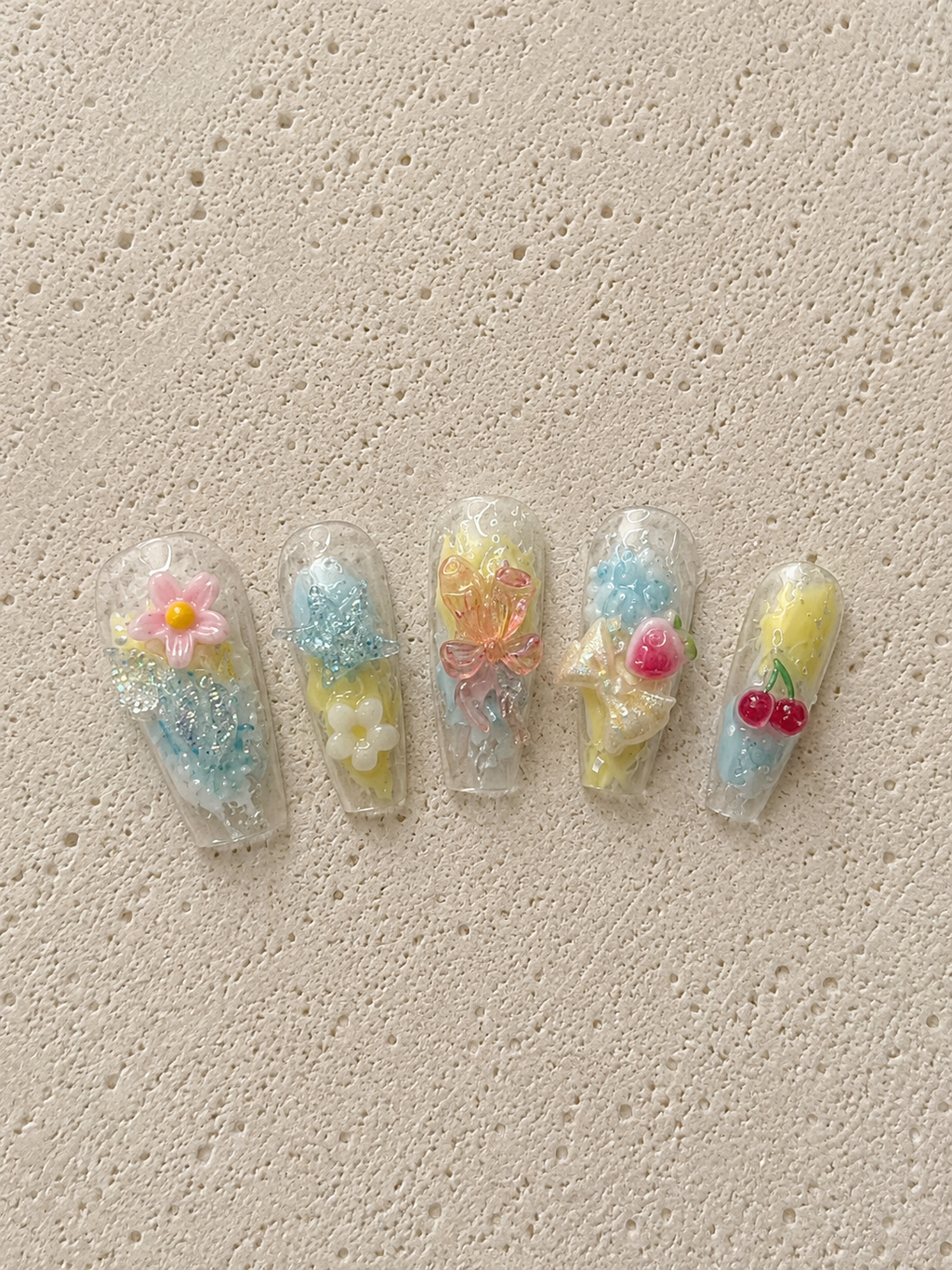 Pastel Fruit Floral