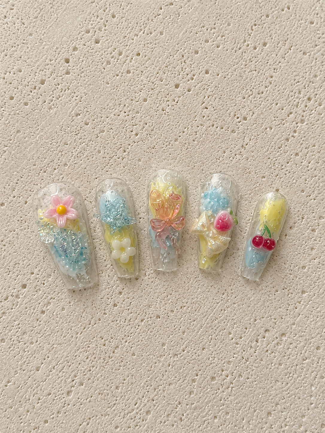 Pastel Fruit Floral