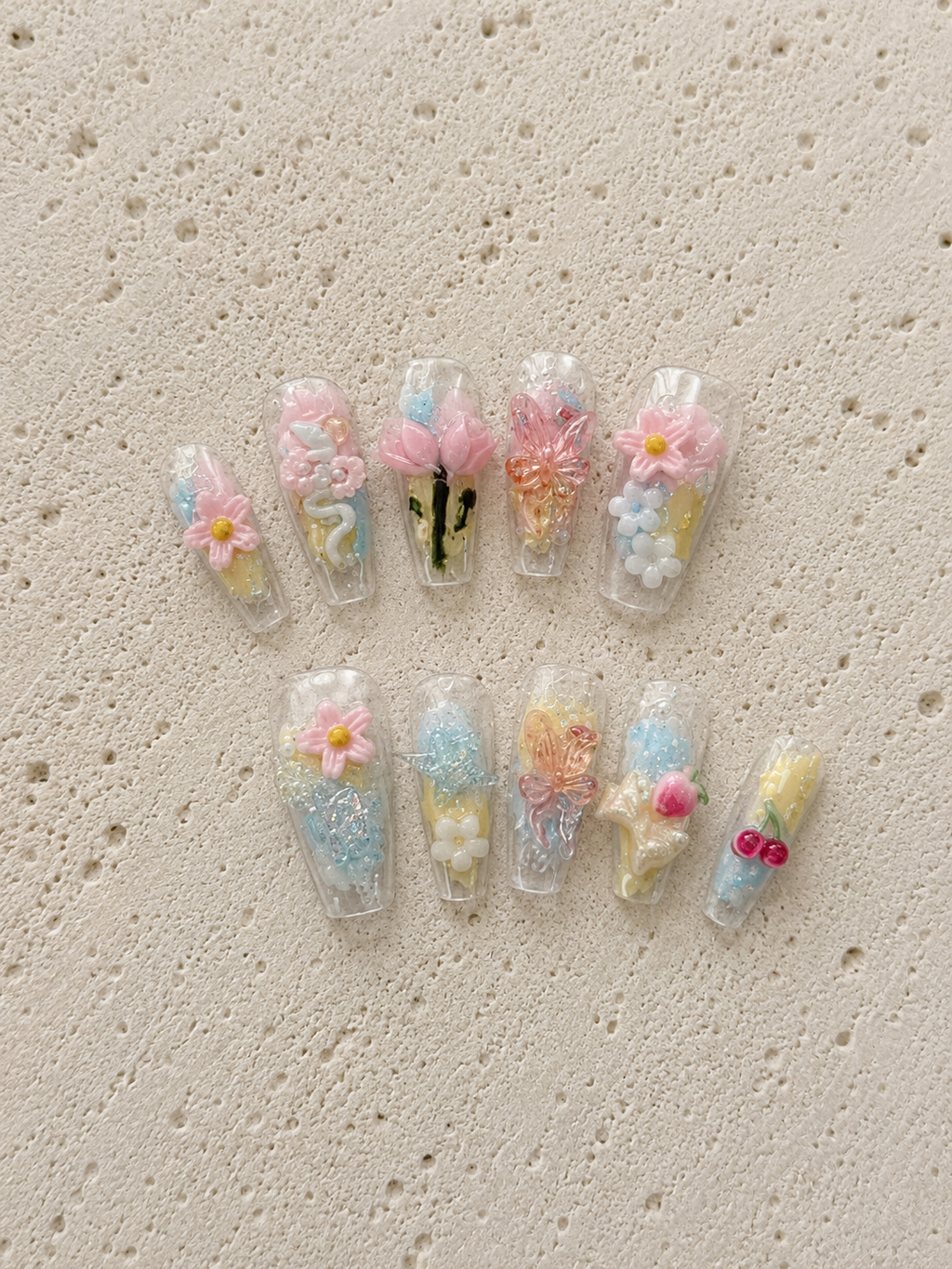 Pastel Fruit Floral