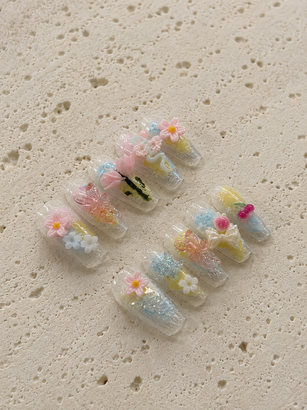 Pastel Fruit Floral