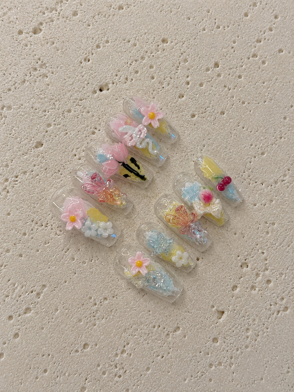 Pastel Fruit Floral