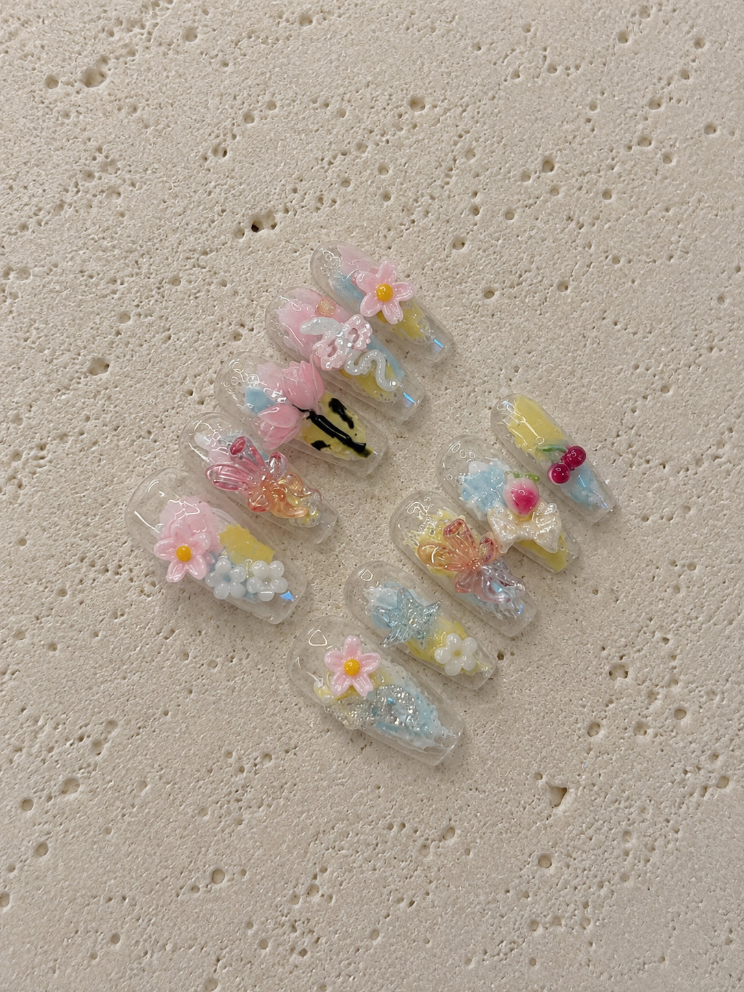 Pastel Fruit Floral