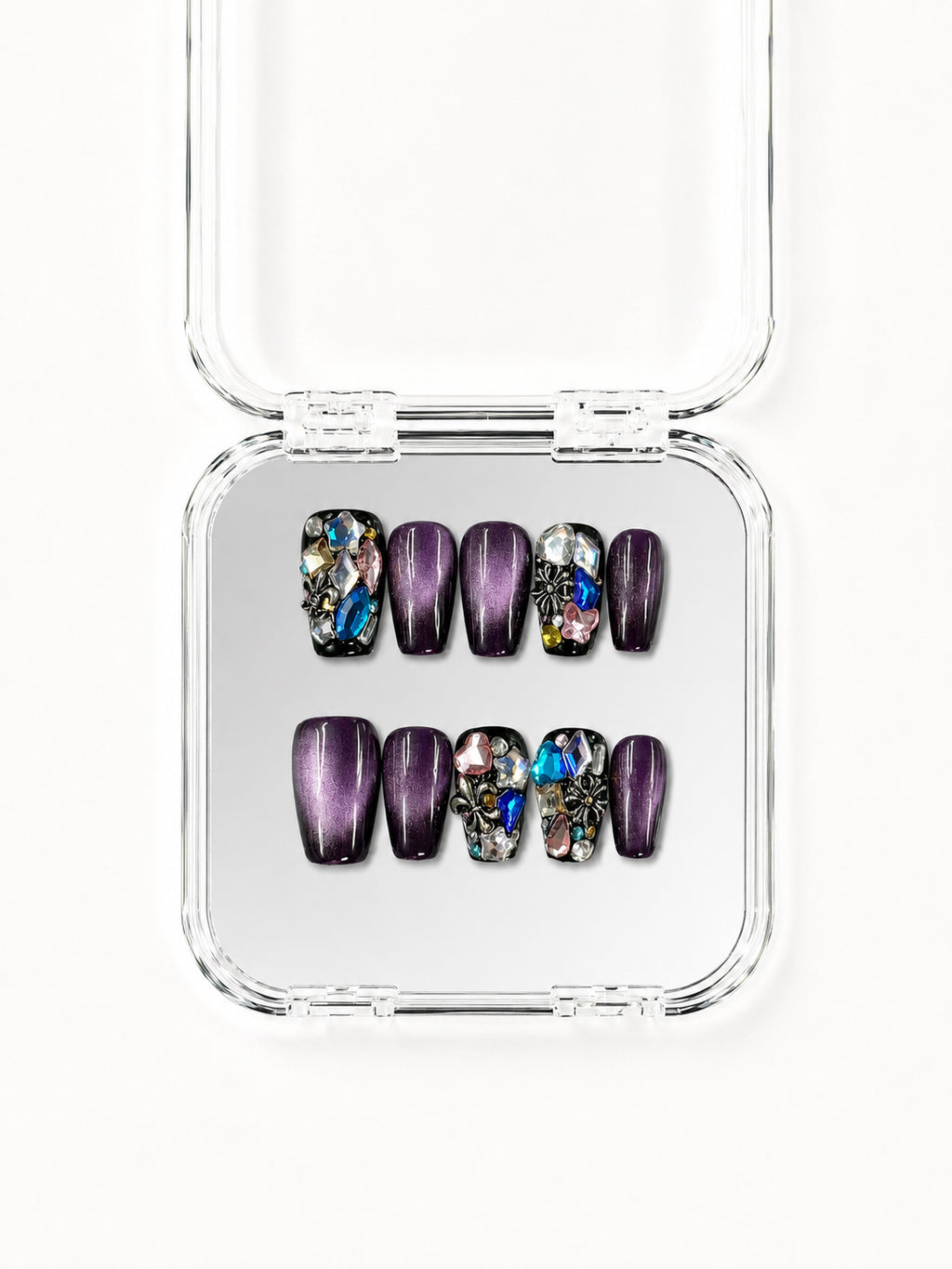 Purple Galaxy Gem