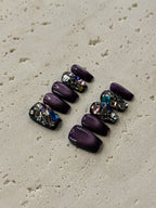 Purple Galaxy Gem