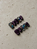 Purple Galaxy Gem