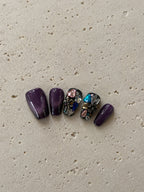 Purple Galaxy Gem