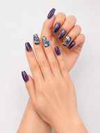 Purple Galaxy Gem