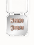 Nude Crystal Clover