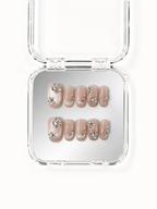 Nude Crystal Clover