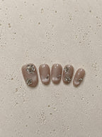 Nude Crystal Clover