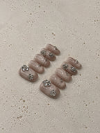 Nude Crystal Clover