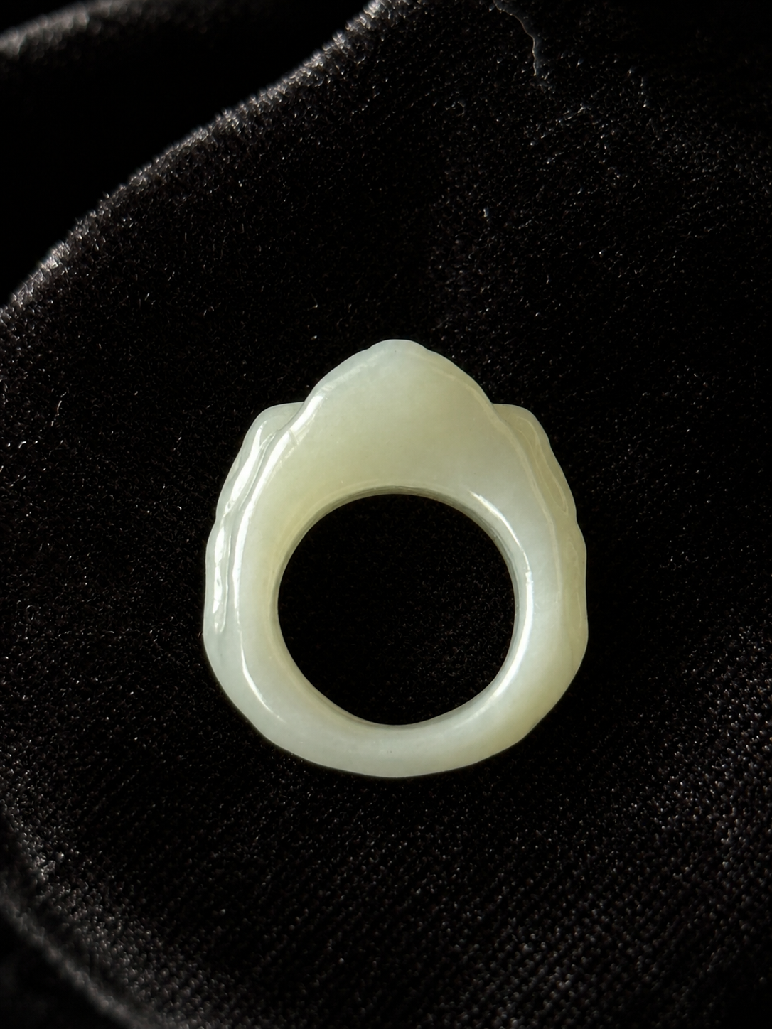 Skull Jade Ring