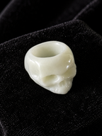 Skull Jade Ring