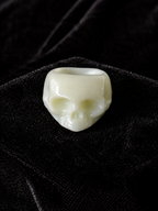Skull Jade Ring
