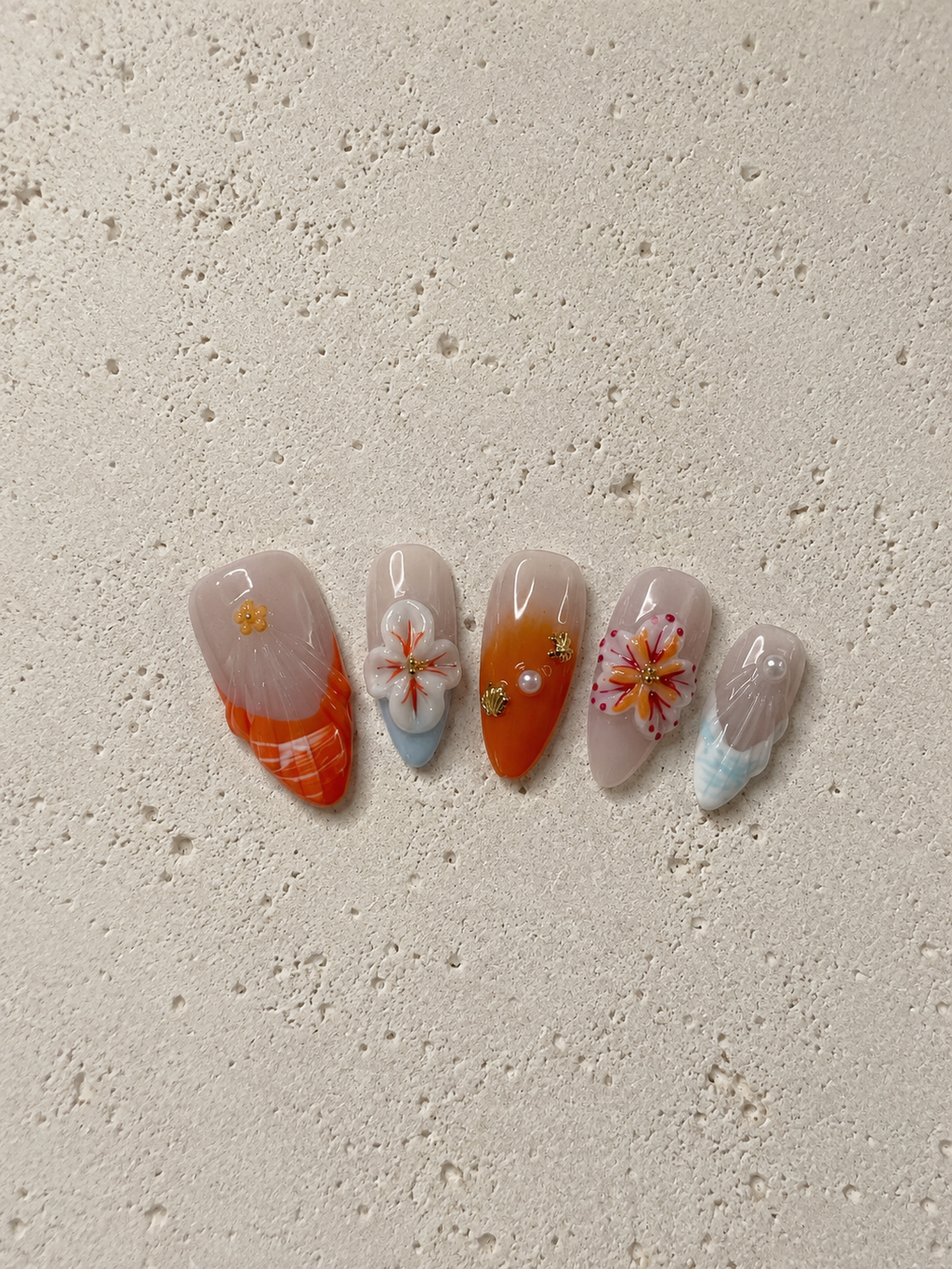 Orange Plumeria Holiday