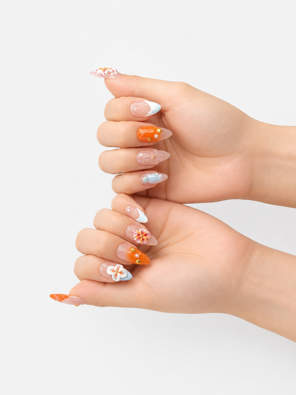 Orange Plumeria Holiday