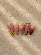 Peach Gothic Blooms