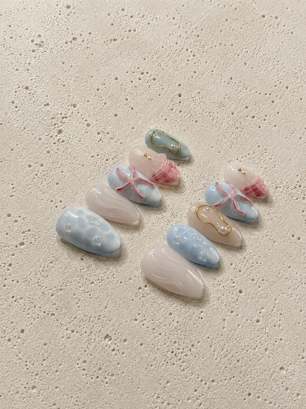 Baby Blue Ocean Bubbles