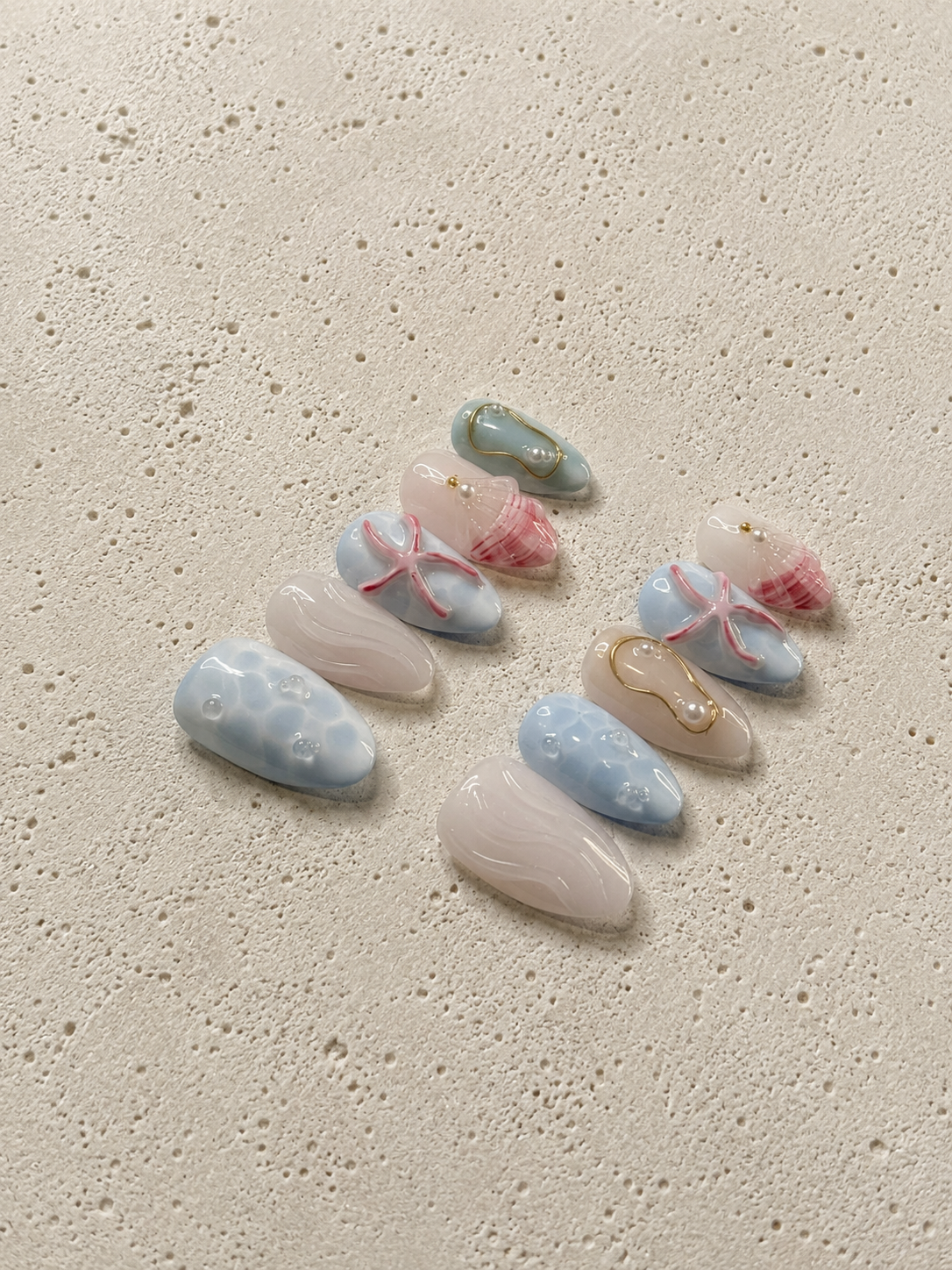 Baby Blue Ocean Bubbles