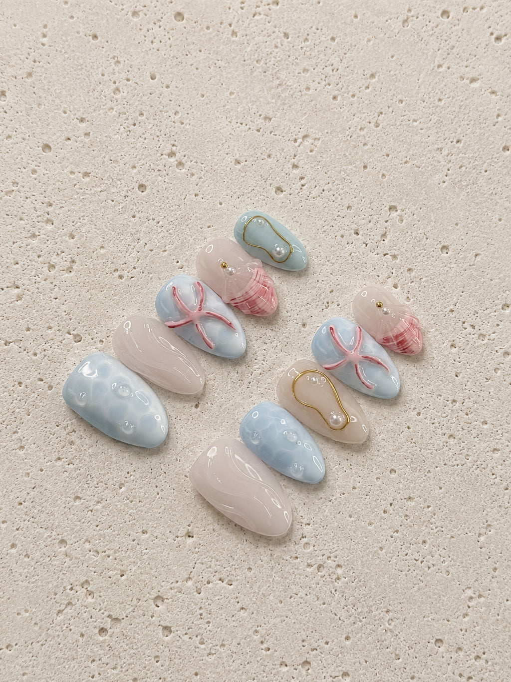 Baby Blue Ocean Bubbles