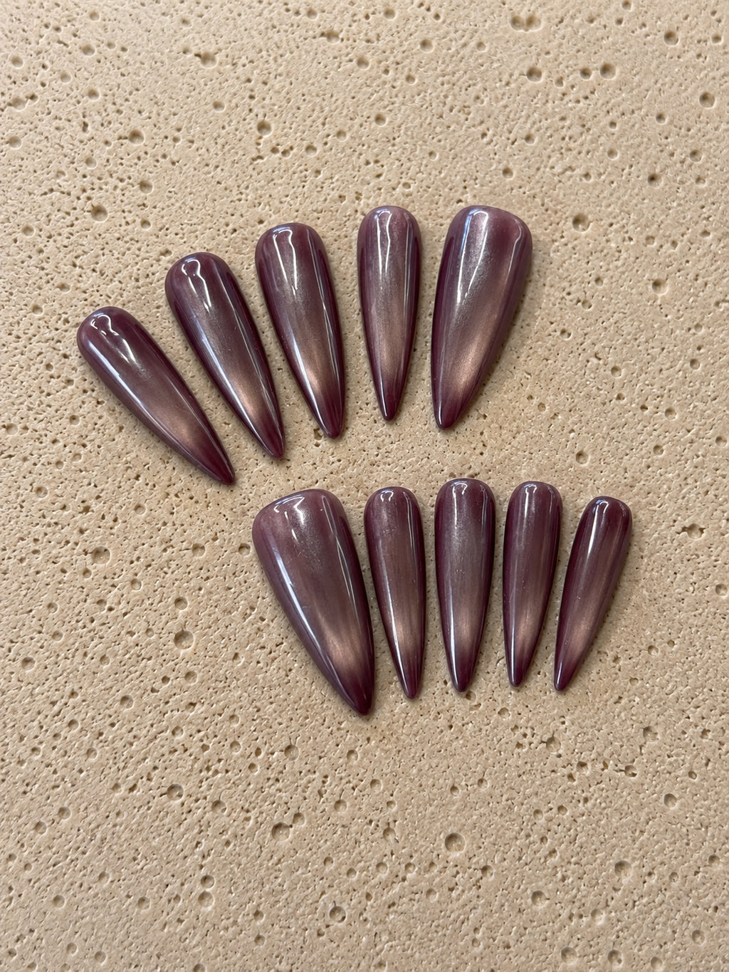 Mauve Mirror CatEye