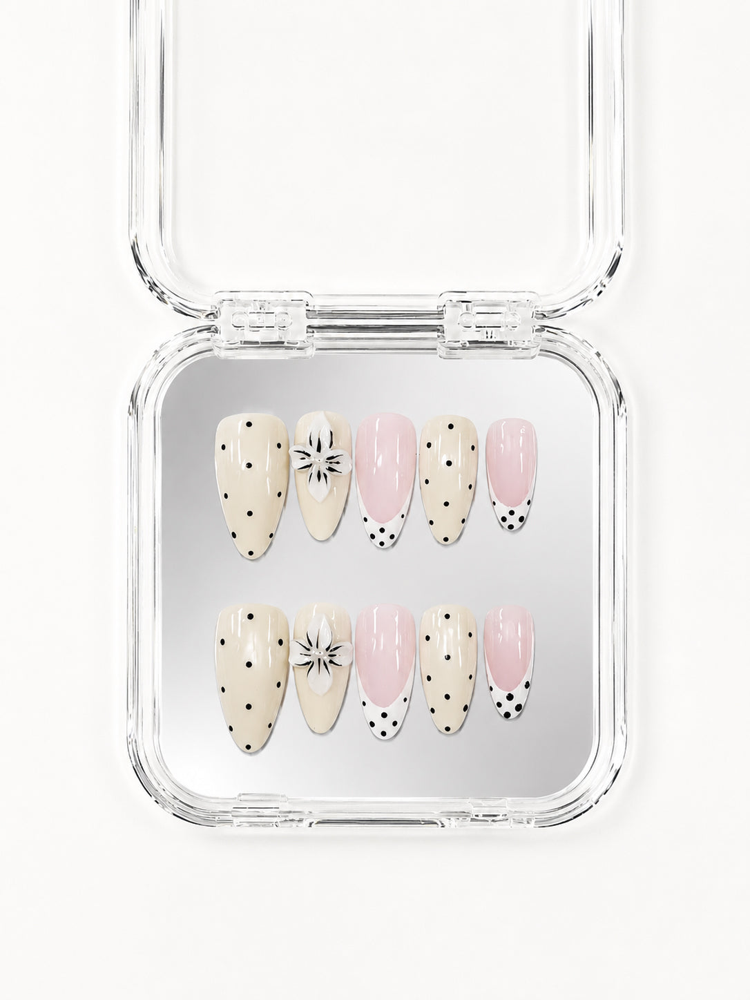 Cream Polka Dot Lily