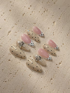 Cream Polka Dot Lily