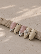 Cream Polka Dot Lily