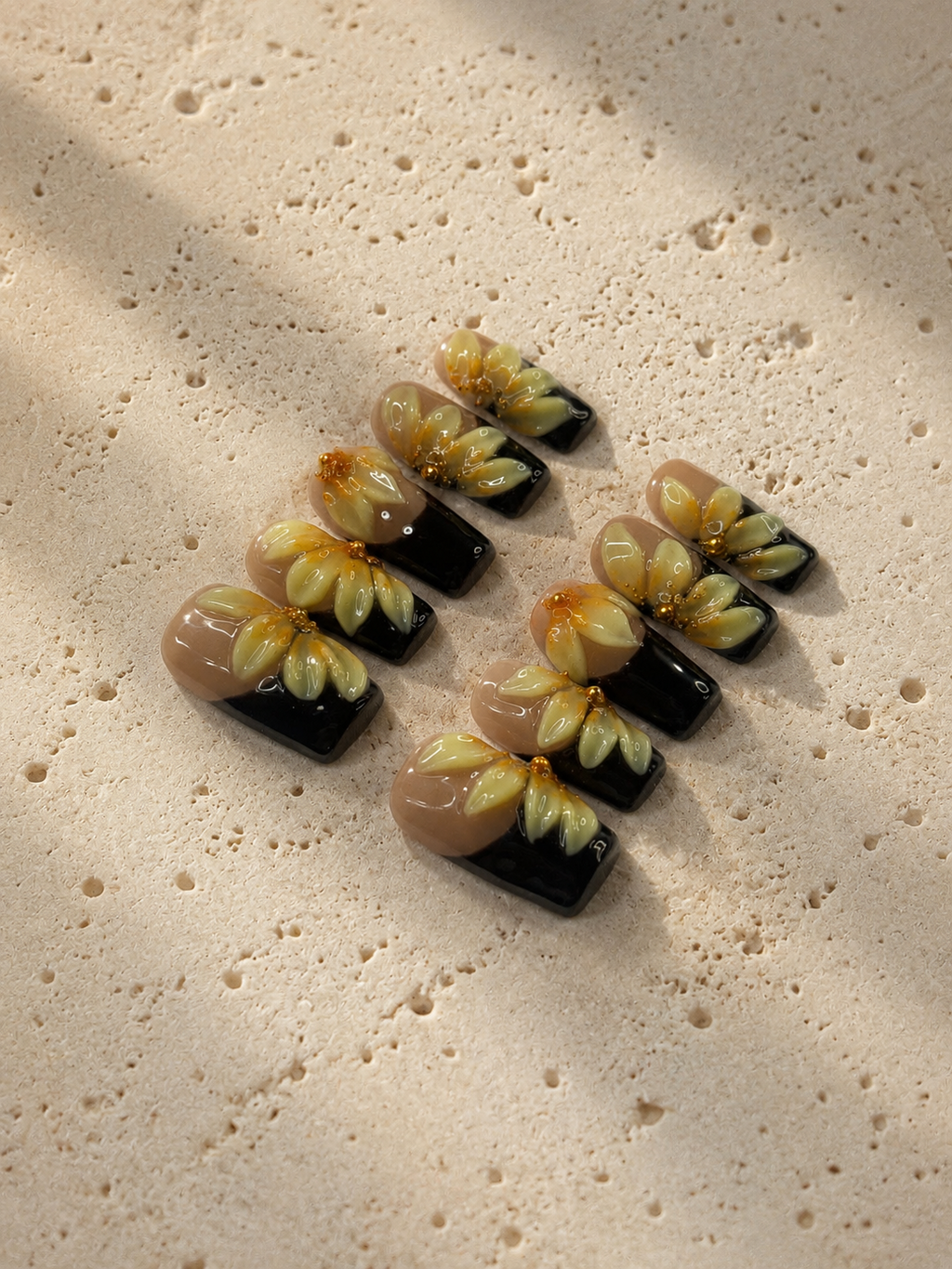 Blossoming sunflowers