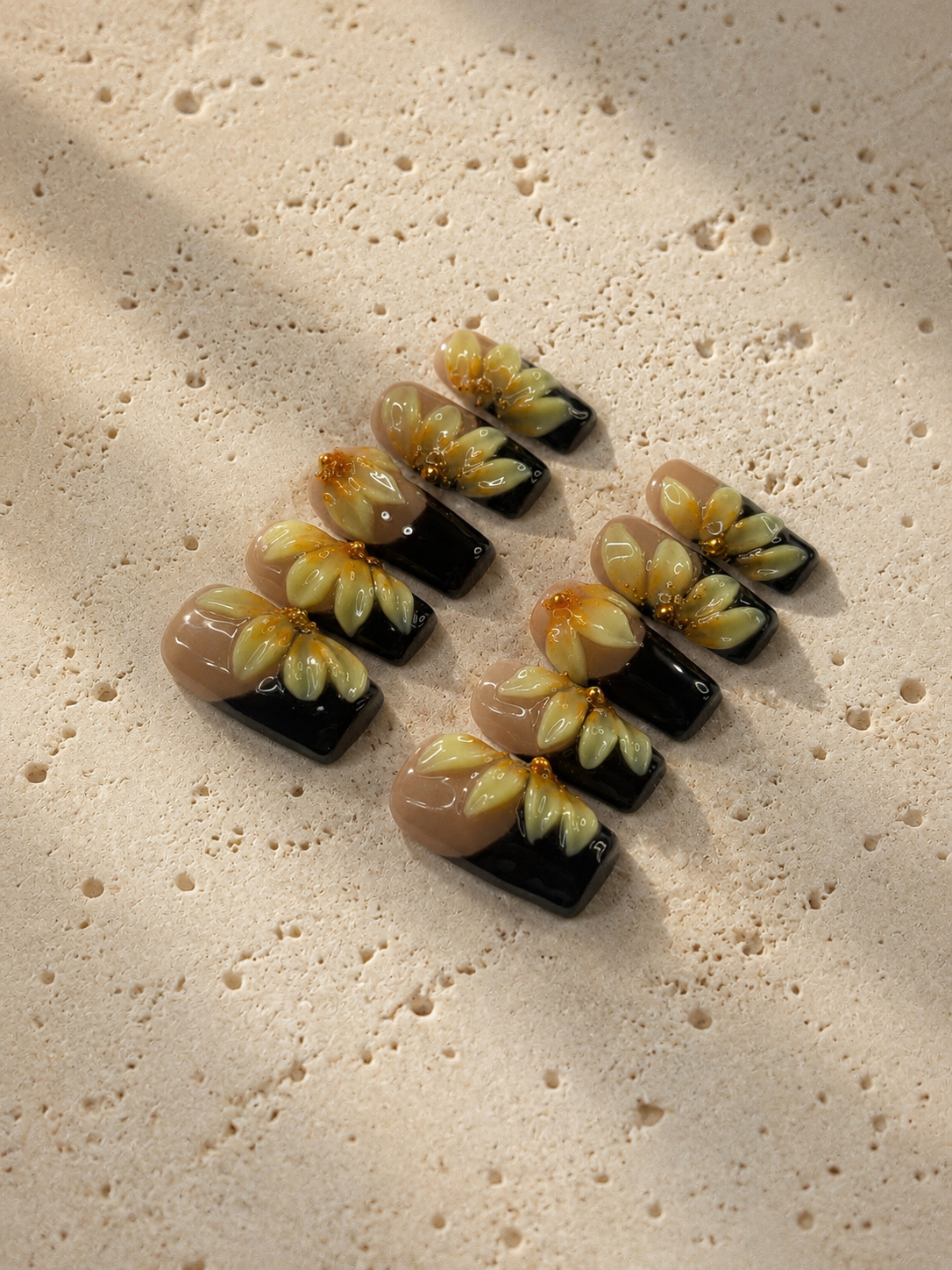 Blossoming sunflowers