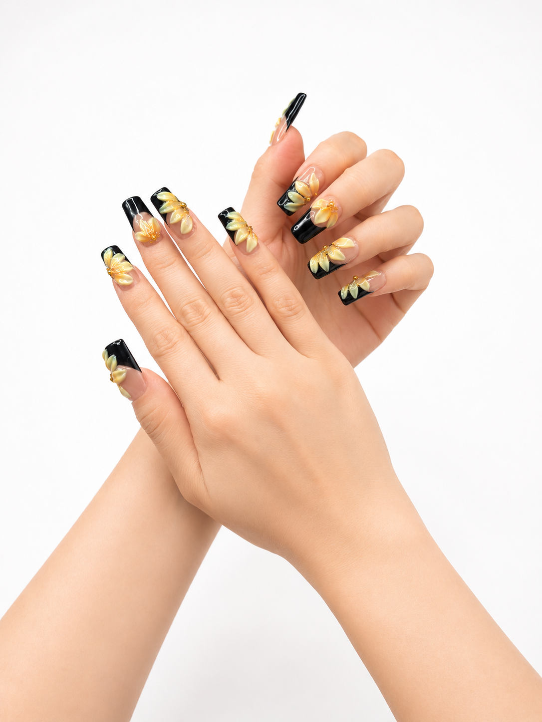 Blossoming sunflowers