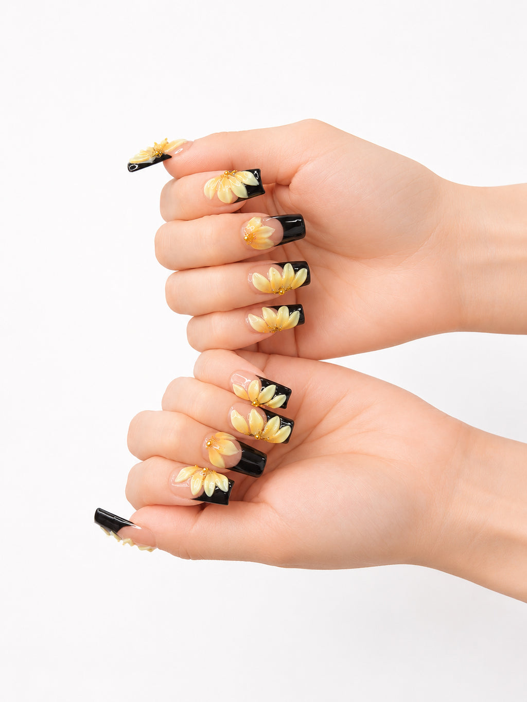 Blossoming sunflowers