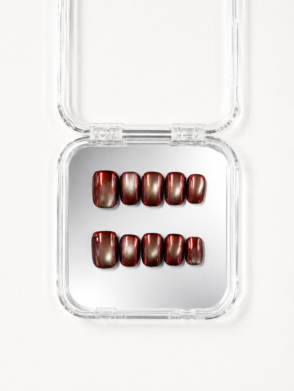 Wine Red Mirror CatEye
