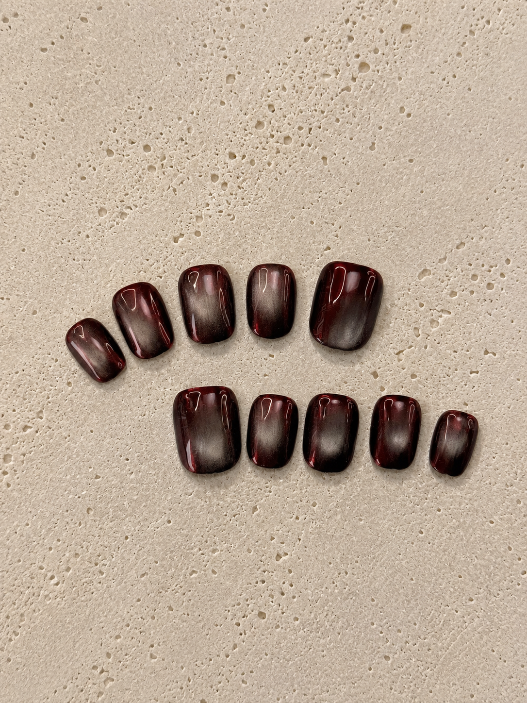 Wine Red Mirror CatEye