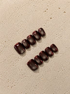 Wine Red Mirror CatEye