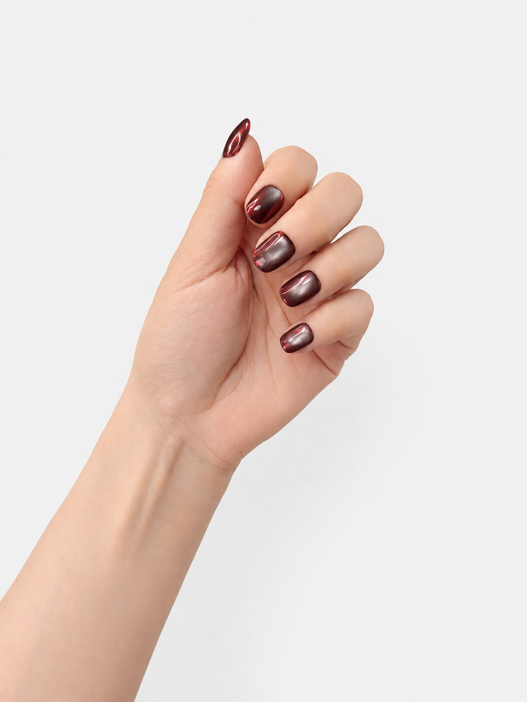 Wine Red Mirror CatEye