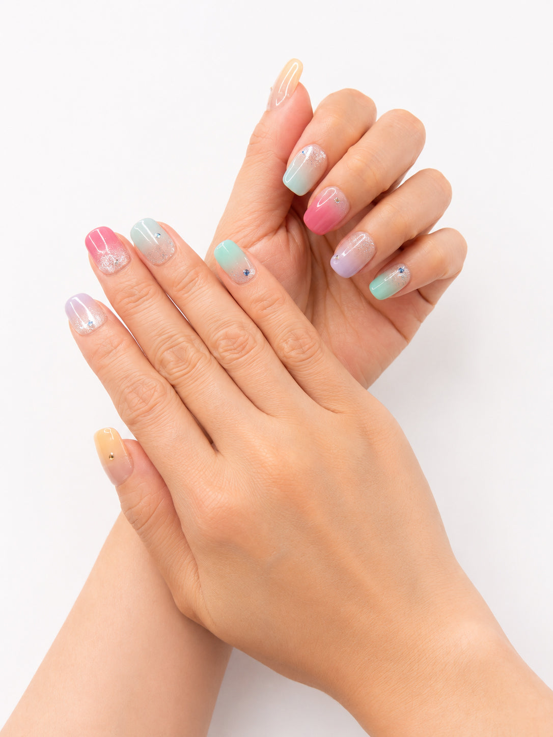 Pastel Rainbow Glitter