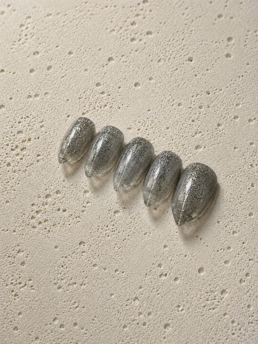 Smoky Clear Glitter